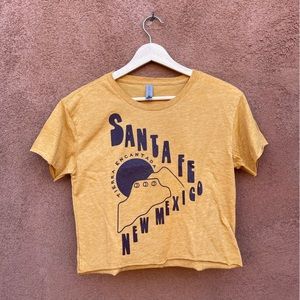 Astral Weaves Santa Fe cropped tee